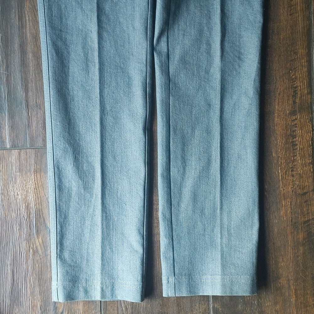 SoCa by St. John Gray Denim Ankle Pants - Women's 0 - Picture 6 of 8